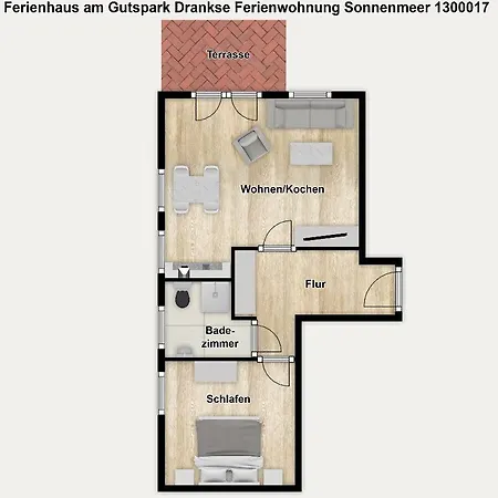 Apartmán Am Gutspark Drankse Sonnenmeer Dranske